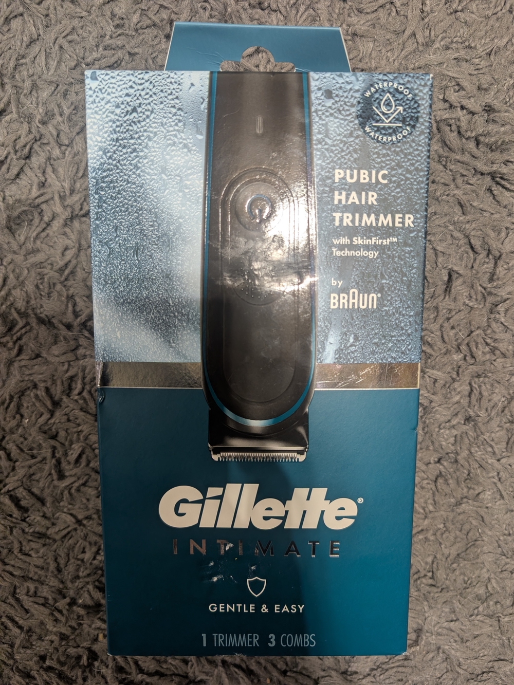 Gillette Intimate Pubic Hair Trimmer by Braun - New In box